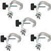 JLTPH Truss Clamp 48-51mm Morsetto da palcoscenico in finitura di lega di alluminio morsetti Per DJ, per faretti, testa mobile, supporto per illuminazione(48-51mm 60kg)