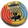 Purity Style Pianoforte per pollice, Karimba/Kalimba/Mbira Percussion Strumento musicale realizzato a mano in cocco con un elefante