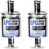 LPG-Megastore 2x LPG-Megastore GPL Filtro 14mm Filtro per Autogas, universalmente applicabile
