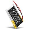 CELLONIC® Batteria 1S1P051730PCM compatibile con Jabra GN9330, Netcom 9330 ricambio per auricolari cuffie headset 180mAh bluetooth