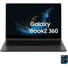 Samsung Galaxy Book2 360 Laptop, Processore Intel Core i5 di dodicesima generazione, 13.3 Pollici, Windows 11 Home, 8GB RAM, SSD 512GB, Colore Graphite
