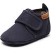 bisgaard Baby Cotton, First Walker Shoe Unisex-Bambini, Blu Scuro, 21 EU
