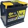 LONGLIFE-Batteria per auto 74Ah Dx 640A pronta all'uso Massima qualità e  durata