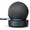 PlusAcc Batteria per Dot 4ª & 5ª generazione - Supporto batteria portatile 5000mAh accessori senza fili batteria accessori per altoparlanti (Nero)