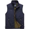 Btmpmcs Gilet in Pile da Uomo Invernale Antivento Colletto Rialzato Giacca Senza Maniche Gilet da pesca All'aperto Termico Giubbotto da lavoro Casual Trapuntato Sportivo Cappotto