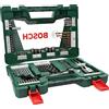 Bosch Set da 83 Pezzi di Punte e Bit V-Line in Titanio, con Torcia Tascabile Led Chiave Inglese Rullino, per Legno, Pietra e Metallo, Accessori per Utensili di Foratura e Avvitamento