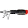 Connex Max-Power COXB364015 Cacciavite Manico Porta Inserti, a Cricchetto, Testa Snodata Orientabile