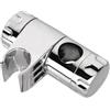 Cornat Supporto per Doccia, Scorrevole per Asta Doccia Diametro 22 mm, Cromato