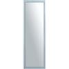Leroy Merlin Specchio con cornice da parete rettangolare Elda bianco 140 x 40 cm