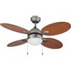 Inspire Ventilatore da soffitto Maurice marrone , D. 106 cm INSPIRE
