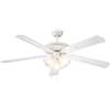 Inspire Ventilatore da soffitto Bahamas bianco , D. 132 cm INSPIRE