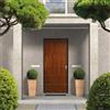 Master Porta blindata MASTER Great L 80 x H 210 cm noce apertura sinistra