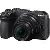 Nikon Z30 + Z DX 16-50+50-250 VR Fotocamera Mirrorless, CMOS DX da 20.9 MP, LCD Angolazione Variabile, Registrazione fino a 125min, Video 4K, Nero