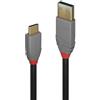Lindy Cavo USB 3.1 Tipo C a A Anthra Line con 5A, 1m