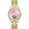 Guess Orologio Donna Solo Tempo GUESS GW0380L2 Cinturino Acciaio PVD Oro con Cuore