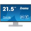 iiyama ProLite Monitor PC 54,6 cm (21.5) 1920 x 1080 Pixel Full HD LCD Touch screen Tavolo Bianco [T2252MSC-W2]