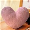 ODIWEN Cuscino decorativo Forma Di Cuore, Cuscino Decorativo per la Camera dei Bambini, Cuscino a Forma di Cuore, Cuscino in Peluche per Divano (Rosa)