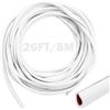 CTRICALVER Guarnizione Porta Auto, CTRICALVER 8M Bianco Proteggi Portiera Auto, Forma a U PVC Proteggi Bordo Auto Striscia per la Maggior Parte delle Automobili