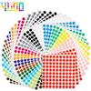 Kiperline Bollini Adesivi Colorati 4000 Pezzi 10mm - Etichette Adesive Rotonde 16 Colori - Stickers Tondi per Forniture Ufficio e Casa