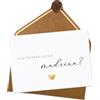 Joli Coon Vuoi essere la mia madrina carta con busta e sigillo in ceralacca - Battesimo padrino madrina - Regalo madrina battesimo