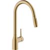 NOBILI RUBINETTERIA Nobili Rubinetterie - Miscelatore Mania da Cucina moon drop con bocca girevole e doccetta estraibile 2 getti CU128137GTP