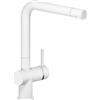 NOBILI RUBINETTERIA Nobili Rubinetterie - Live Miscelatore cucina monocomando in opaco bianco LV00113WM
