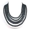 Sodini Collana girocollo composta da 5 fasce di strass blu art. 700057h