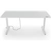 Yaasa Desk Pro 2 180 x 80 cm - Scrivania elettrica regolabile in altezza | Offwhite