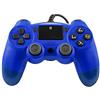 Xtreme Videogames Joypad Controller Wired Cablato Blu Compatibile Plays4 Mod. 90417B - Classics - PlayStation 4