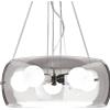 Ideal Lux Lampada a sospensione AUDI-10 SP5 FUME' di Ideal Lux