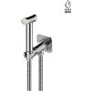 Newform - x steel idroscopino in acciaio inox per wc con leva on/off, acqua fredda 69644X
