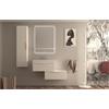BADEN HAUS Mensola in acciaio per specchio Modula L 66 x P 10 x H 5 cm