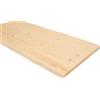 ASCHIERI DE PIETRI Tavola massello in legno di abete, 1° scelta L 90 x 160 cm x Sp 40 mm