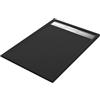 SENSEA Piatto doccia SENSEA in resina Neo Metal Grid nero L 80 x L 120 x H 3 cm opaco effetto pietra