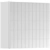 Leroy Merlin Pensile bagno Pixel laccato opaco bianco, 1 anta apertura da sinistra P 17 x L 40 x H 40 cm