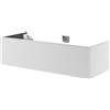 SENSEA Mobile da bagno sotto lavabo Neo L 120 x P 48 x H 32 cm bianco, lavabo non incluso