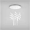 Leroy Merlin Lampadario LED moderno Susy bianco Ø50cm, luce naturale 4570 lumen