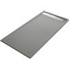 SENSEA Piatto doccia SENSEA in resina Neo Metal Grid grigio L 90 x L 160 x H 3.5 cm opaco effetto pietra