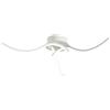NOVECENTO Plafoniera LED moderno Roxie, bianco, luce naturale NOVECENTO
