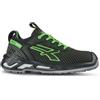 U-POWER Scarpe antinfortunistiche basse unisex U-POWER Bryan S3 n° 48 nero e verde