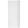 Leroy Merlin Pensile bagno Niwa laccato opaco bianco, 1 anta apertura da sinistra P 17 x L 30 x H 78.5 cm