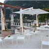 TEMPOTEST Ombrellone a palo laterale bianco DE LUXE TEMPOTEST con telo rettangolare bianco L 400 x P 300 x H 327 cm