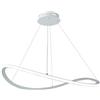 Leroy Merlin Lampadario LED moderno RAKY bianco Ø70cm, luce con 3 temperature di colore 4000 lumen