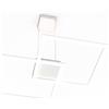 Leroy Merlin Lampadario LED design Kira bianco, luce naturale 5300 lumen