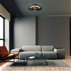 MANTRA Ventilatore da soffitto Himalaya nero , D. 53 cm MANTRA