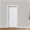 Leroy Merlin Porta battente Line bianco L 70 x H 210 cm reversibile