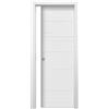 Leroy Merlin Porta scorrevole Line bianco L 80 x H 210 cm reversibile