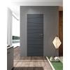Leroy Merlin Porta filomuro battente Riga2053 ardesia L 70 x H 210 cm sinistra