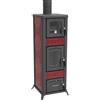 Leroy Merlin Stufa a legna Rina Forno 6.11 kW rosso