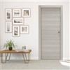 Leroy Merlin Porta scorrevole Cambridge rovere grigio L 60 x H 210 cm reversibile